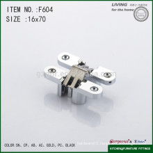 Stainless steel magnetic door concealed hinge for furniture